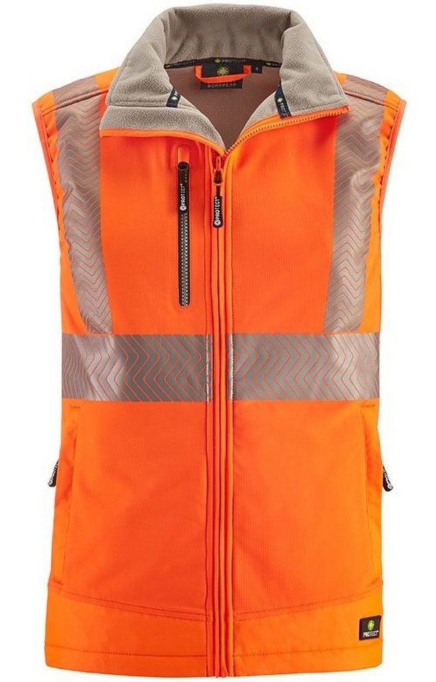 4PROTECT Warnschutz-Shirt Warnschutz-Softshellweste Paramus von 4PROTECT
