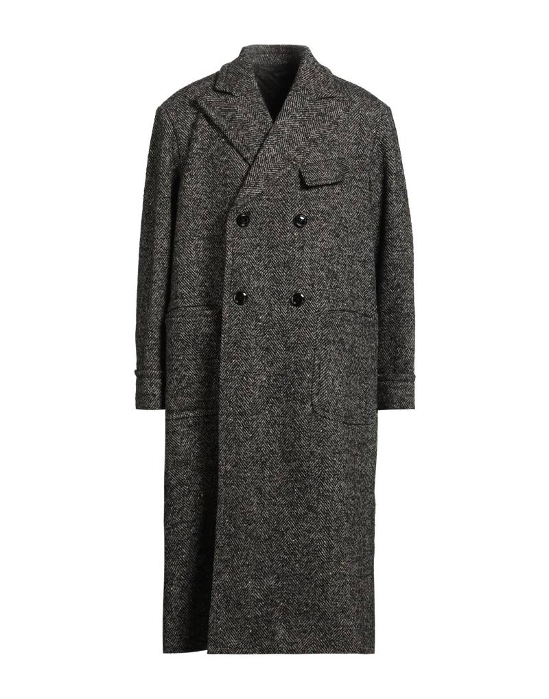 4SDESIGNS Mantel Herren Schwarz von 4SDESIGNS