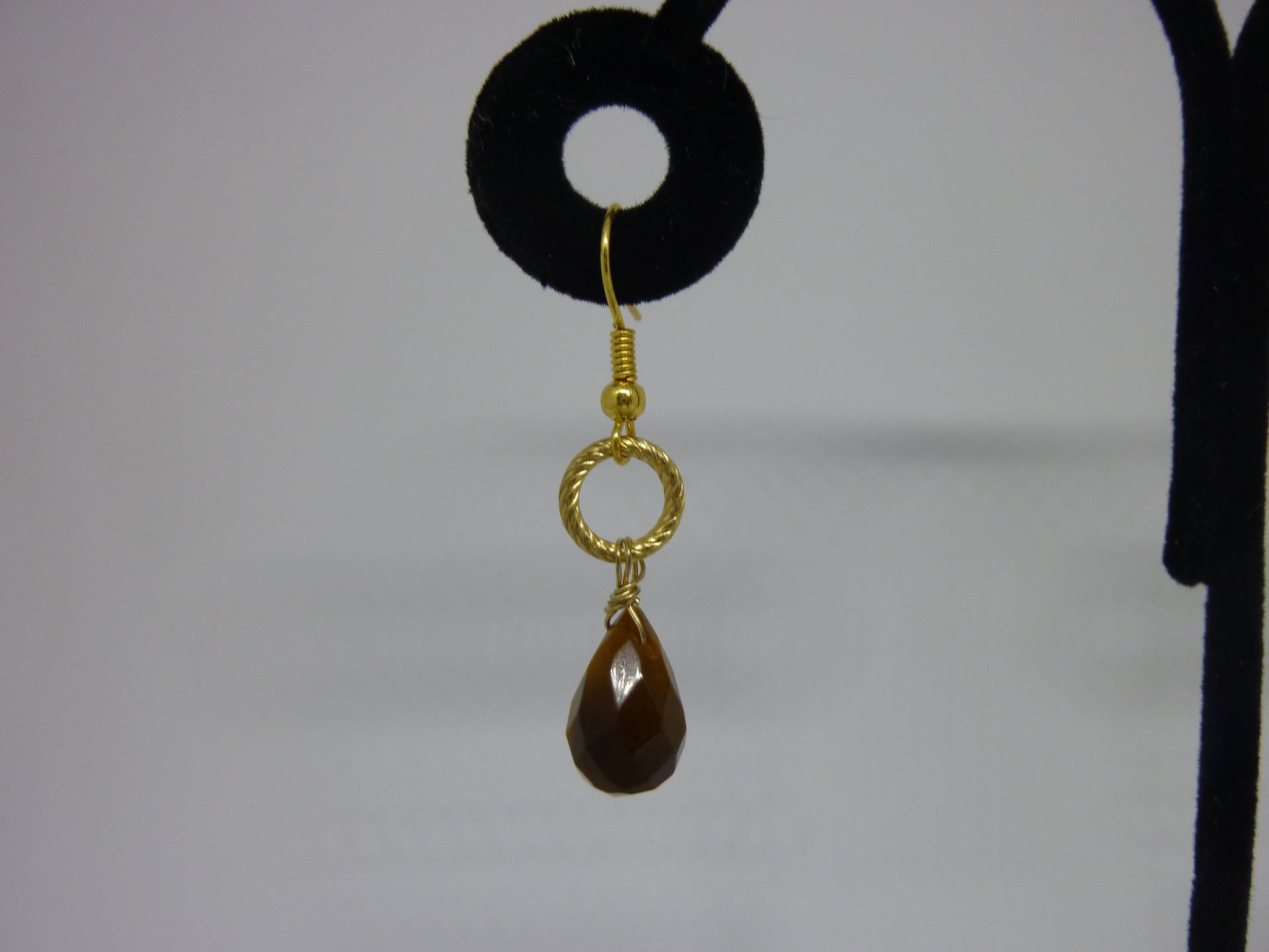 Tigerseye Teardrop Ohrringe Tigerseye Teardrop Ohrringe von 4SeasonsJewelryBox