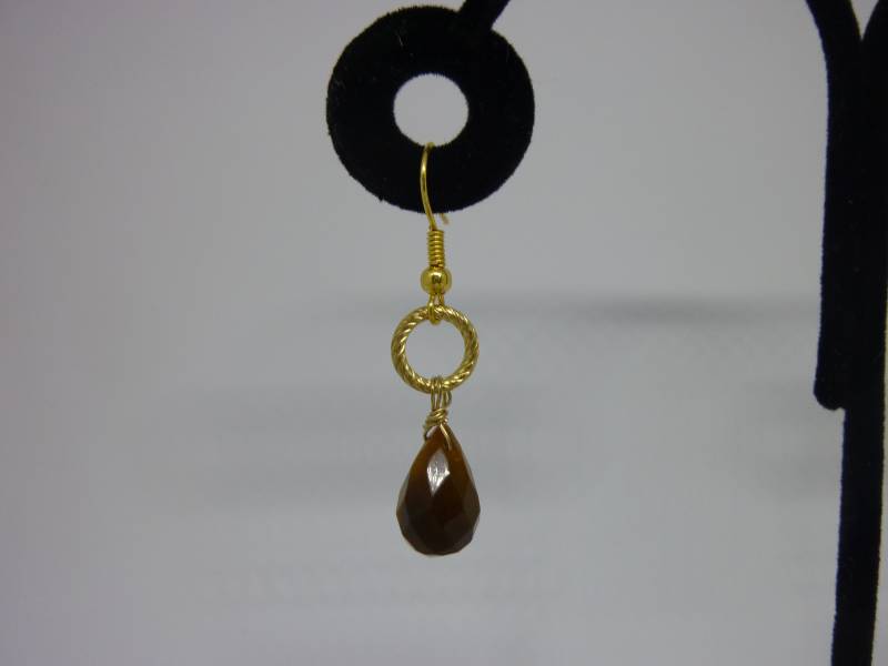 Tigerseye Teardrop Ohrringe Tigerseye Teardrop Ohrringe von 4SeasonsJewelryBox