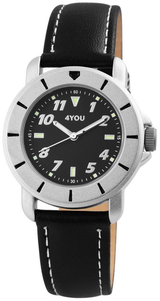 4YOU Quarzuhr 250002000 4You Unisexuhr mit Textilband von 4YOU
