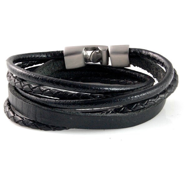 Lederwickelarmband Mit Personalisierung, Gravurarmband, Geschenk Für Ihn, Handgefertigtes Armband Lederwickelarmband Mit Personalisierung, Gravurarmband, Geschenk Für Ihn, Handgefertigtes Armband von 4him2com