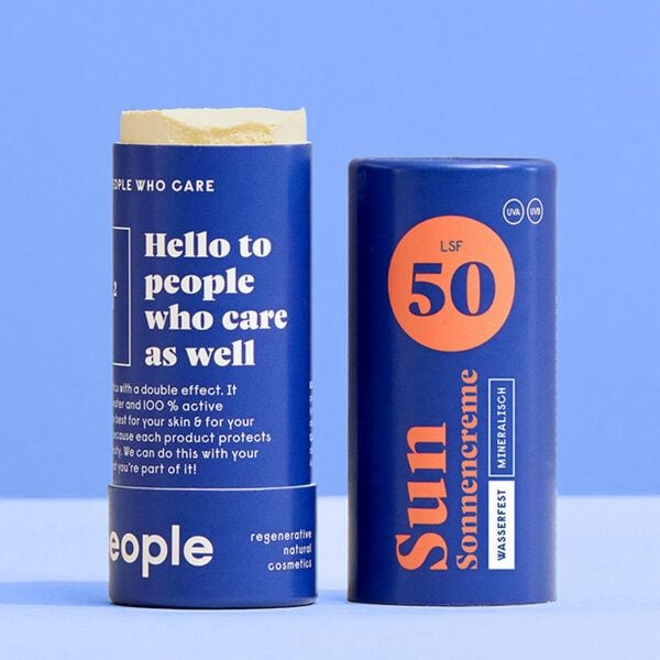 forpeople Feste Sonnencreme LSF 50 + Für Kinder geeignet - Plastikfrei & Korallenfreundlich - Naturkosmetik forpeople Feste Sonnencreme LSF 50 + Für Kinder geeignet - Plastikfrei & Korallenfreundlich - Naturkosmetik von forpeople