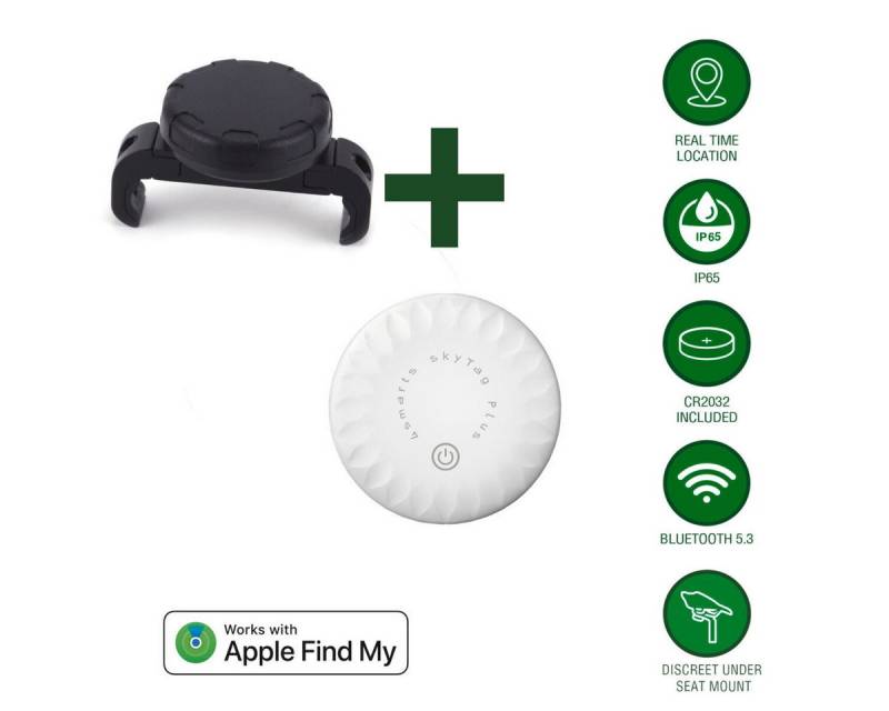 4smarts Etui 4smarts Standort-Finder SkyTag Plus mit Sattelklem von 4smarts