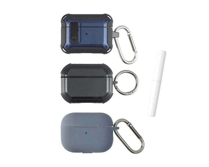 4smarts Notebook-Rucksack 4smarts Case Set Alpha AirPods Pro 2, 3er Set blau von 4smarts