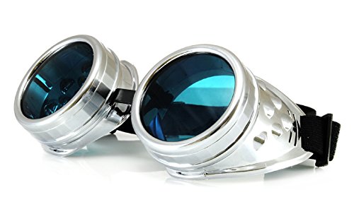 4sold (TM Steampunk Antique Copper Cyber Goggles Rave Goth Vintage Victorian Sonnenbrillen Inklusive GRATIS UV400 Sonnenbrille Objektiv und zusätzliche Aufkleber alle Bilder sehen 4sold (TM Steampunk Antique Copper Cyber Goggles Rave Goth Vintage Victorian Sonnenbrillen Inklusive GRATIS UV400 Sonnenbrille Objektiv und zusätzliche Aufkleber alle Bilder sehen von 4sold