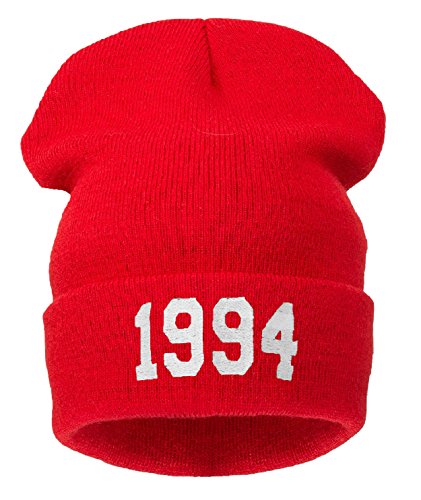 4sold Beanie Hats Damen Strickmütze Rot Rot von 4sold