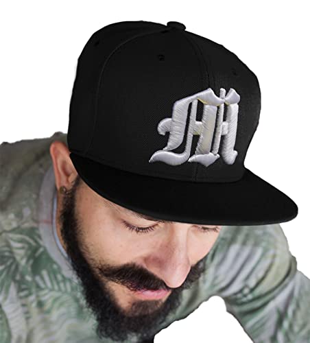 4sold Fullcap 6 Panel Baseballcap Baseball versch Snapback (Designer Baseball Cap, Herren Damen Unisex Erwachsene) Hip-Hop-Mütze, Hysteresenverschluss (F) (M) von 4sold