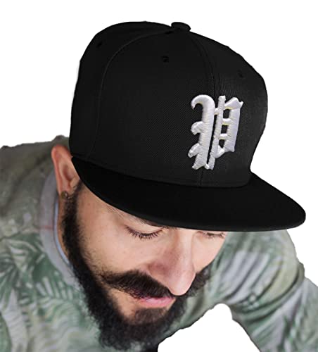 4sold Fullcap 6 Panel Baseballcap Baseball versch Snapback (Designer Baseball Cap, Herren Damen Unisex Erwachsene) Hip-Hop-Mütze, Hysteresenverschluss (F) (P) von 4sold