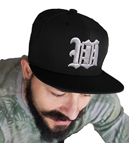 4sold Fullcap 6 Panel Baseballcap Baseball versch Snapback (Designer Baseball Cap, Herren Damen Unisex Erwachsene) Hip-Hop-Mütze, Hysteresenverschluss (F) (W) von 4sold