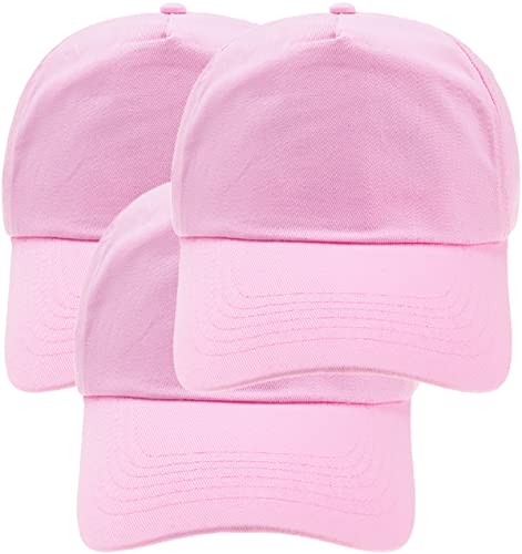 4sold Junior 100% Baumwolle Cap Unisex Jungen Mädchen Mütze Baseball Cap Hut Kinder Kappe Snapback Baseballcap Kappe Einfarbig Sonnenschutz Sonnenhut Basecap Einstellbar Baseballkappe Kinder von 4sold