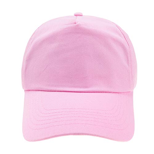 4sold Junior Original 5 Panel Cap Unisex Jungen Mädchen Mütze Baseball Cap Hut Kinder Kappe (Pink) von 4sold