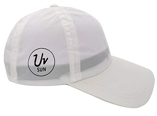 4sold Kinder Cap UV 200 Kids und Neck Bites Schirmmütze Cap Babymütze Kleinkindmütze Mädchen Kinder Kappe (White) von 4sold