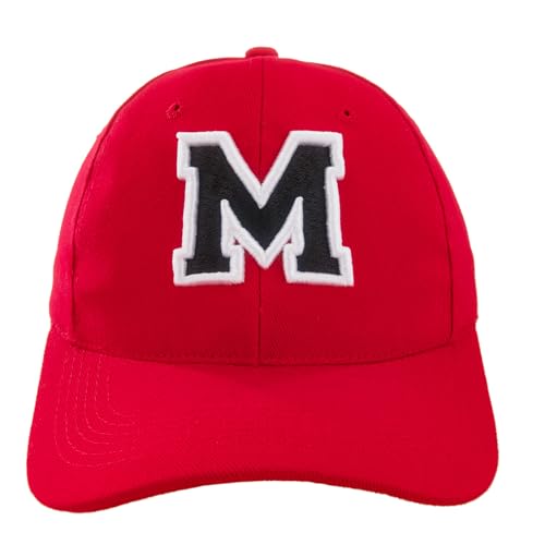 Unisex Jungen MŠdchen MŸtze Baseball Rot Cap Marineblau Hut Kinder Kappe Alphabet A-Z Gestickt in der EU (M) von 4sold