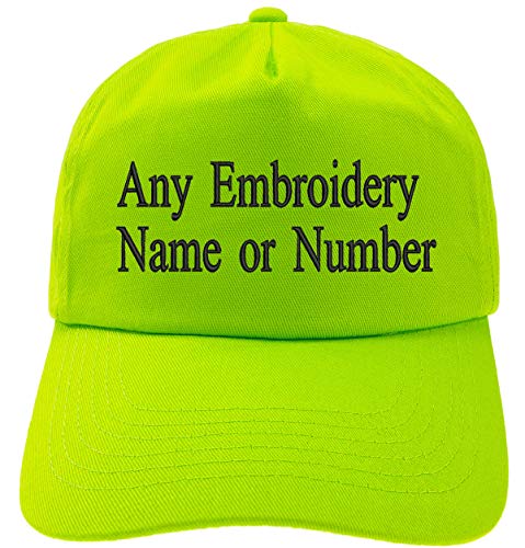 4sold Personalized 5 Panel Cap Unisex Boys Girls Cap Baseball Cap Hat Children Cap Junior Original (Neo Green) von 4sold