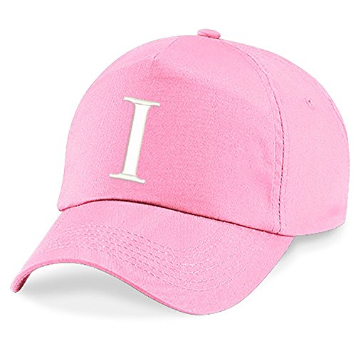 4sold Unisex Bindemütze Babymütze Jungen Mädchen Mütze Baseball Cap Rosa Hut Kinder Kappe Alphabet A-Z (I) von 4sold