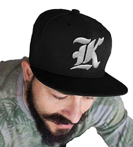4sold Fullcap 6 Panel Baseballcap Baseball versch Snapback (Designer Baseball Cap, Herren Damen Unisex Erwachsene) Hip-Hop-Mütze, Hysteresenverschluss (F) (K) von 4sold