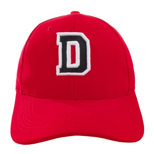 Unisex Jungen MŠdchen MŸtze Baseball Rot Cap Marineblau Hut Kinder Kappe Alphabet A-Z Gestickt in der EU (D) von 4sold