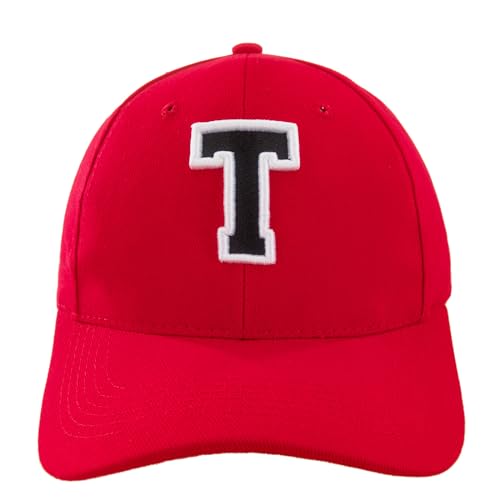 Unisex Jungen MŠdchen MŸtze Baseball Rot Cap Marineblau Hut Kinder Kappe Alphabet A-Z Gestickt in der EU (T) von 4sold