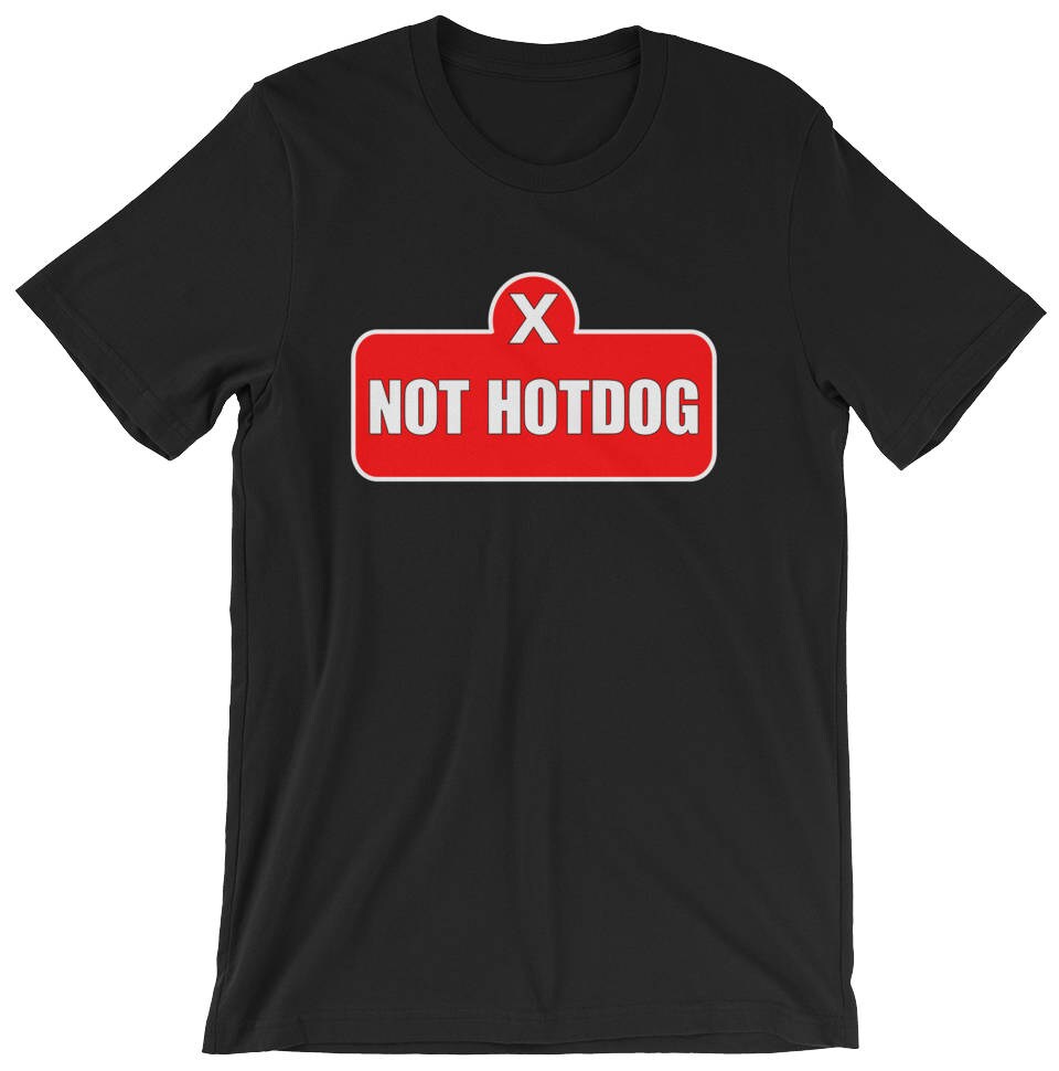 Silicon Valley Nicht Hotdog T-Shirt Silicon Valley Nicht Hotdog T-Shirt von 4swagdotcom