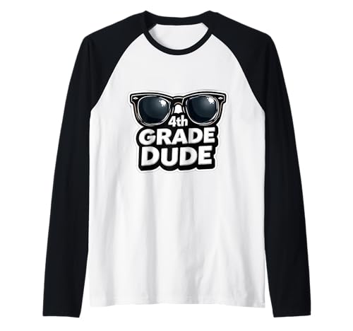 4. Klasse Dude Vierte Klasse Back to School Boys Student Raglan 4. Klasse Dude Vierte Klasse Back to School Boys Student Raglan von 4th Grade Dude Fourth Grader Products