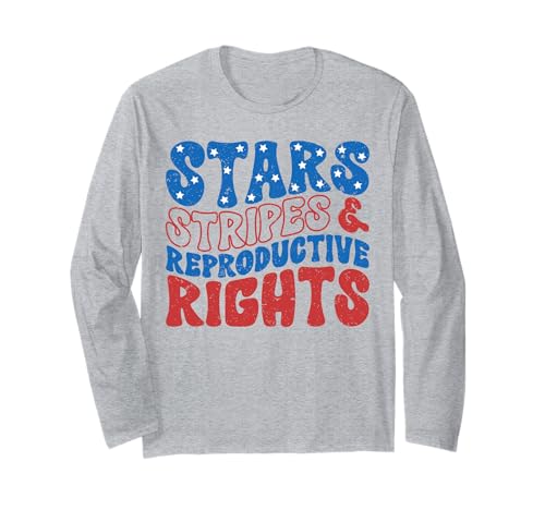 Stars Stripes and Reproductive Rights 4. Juli Damen Langarmshirt Stars Stripes and Reproductive Rights 4. Juli Damen Langarmshirt von 4th Of July Women's Rights Apparel