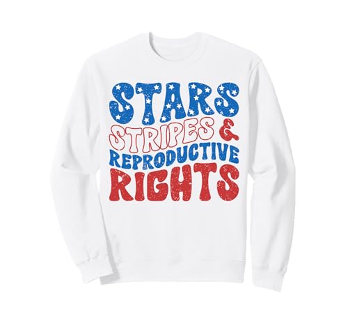 Stars Stripes and Reproductive Rights 4. Juli Damen Sweatshirt Stars Stripes and Reproductive Rights 4. Juli Damen Sweatshirt von 4th Of July Women's Rights Apparel