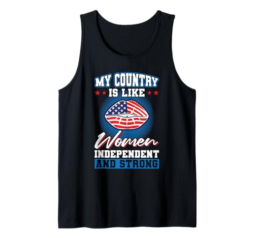 Mein Land Ist Wie Frauen Starke Unabhängig Tank Top Mein Land Ist Wie Frauen Starke Unabhängig Tank Top von 4th of July Patriotic America Independence Day Gif