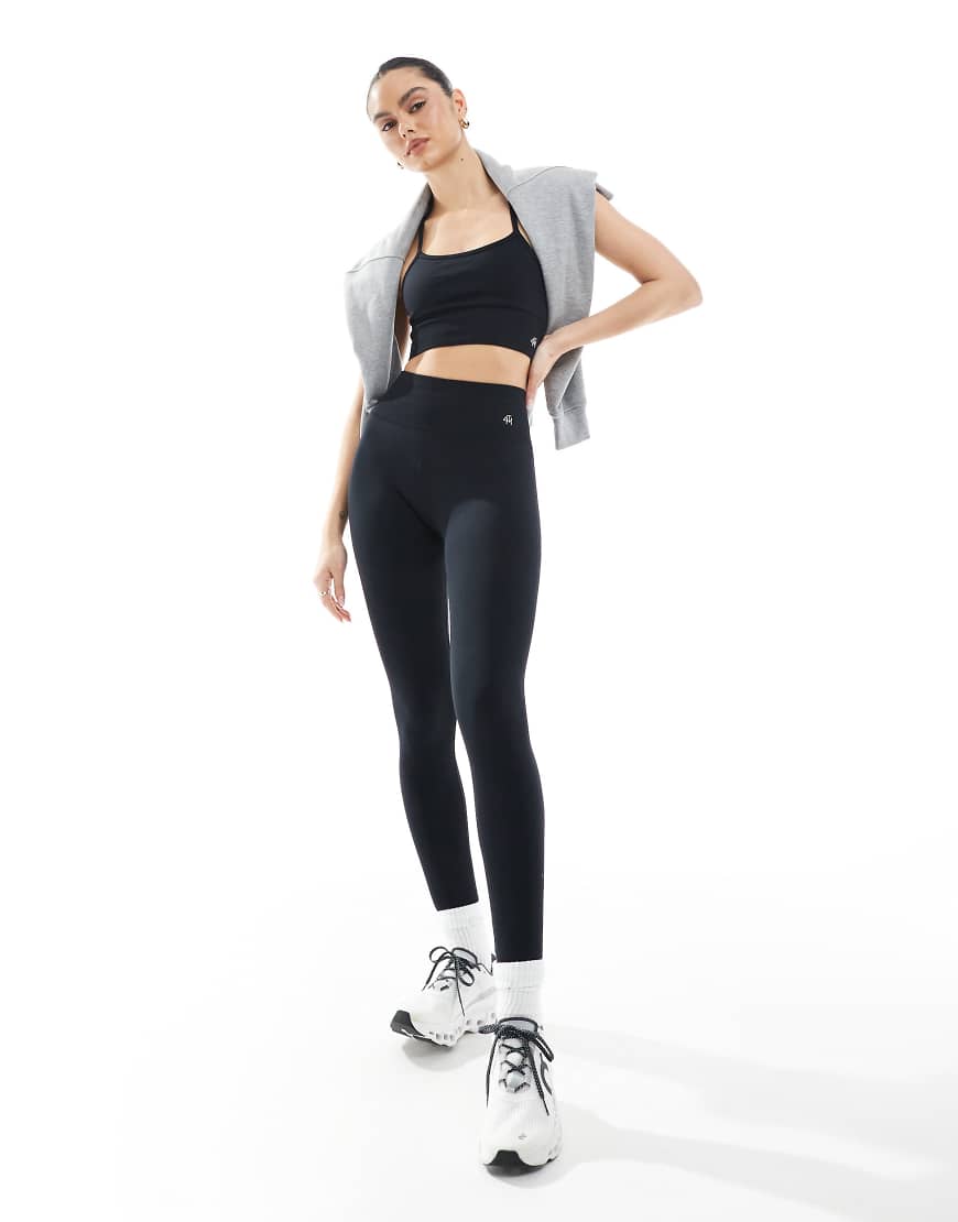 4th & Reckless - Nahtlose Leggings in Schwarz, Kombiteil von 4th & Reckless