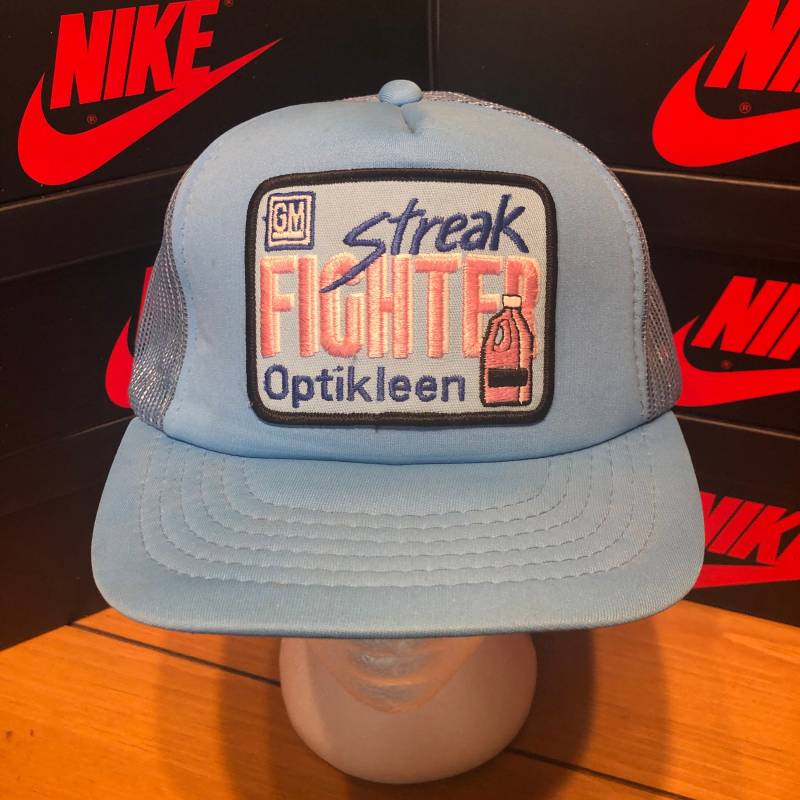80Er Gm Streak Fighter Optikleen Mesh Trucker Hut von 4thQuarterVintage