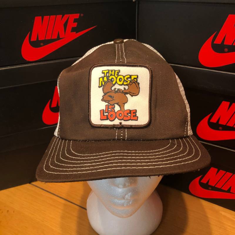 80Er Jahre The Moose Is Looser Mesh Trucker Hat von 4thQuarterVintage