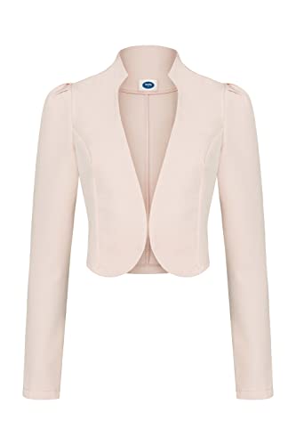 4tuality AO Satin Bolero Jäckchen lang Gr. L rosa von 4tuality