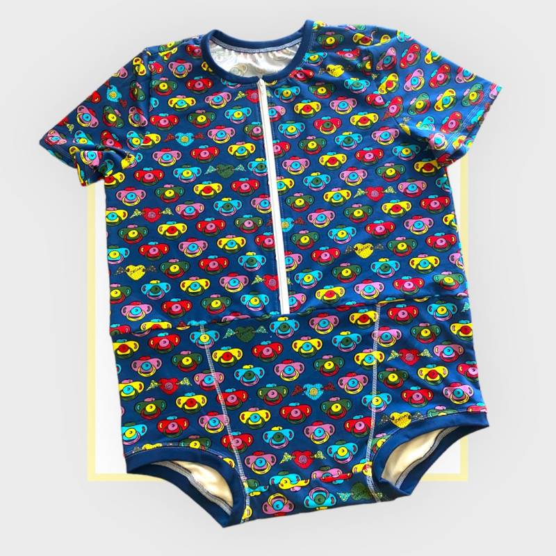 Abdl Adult Man Body Jersey Shirt Top Pullover Unterwäsche Herren Windelbody Reißverschluss Baby Boy Age Game Leotard Suite Bodysuite von 4uniqman