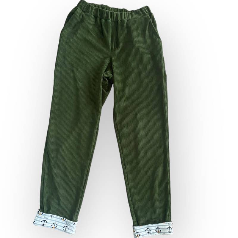 Herren Hose Bio Baumwolle Cord-Nicki Jogger Chinos Bequem Lässig Handmade in Germany von 4uniqman