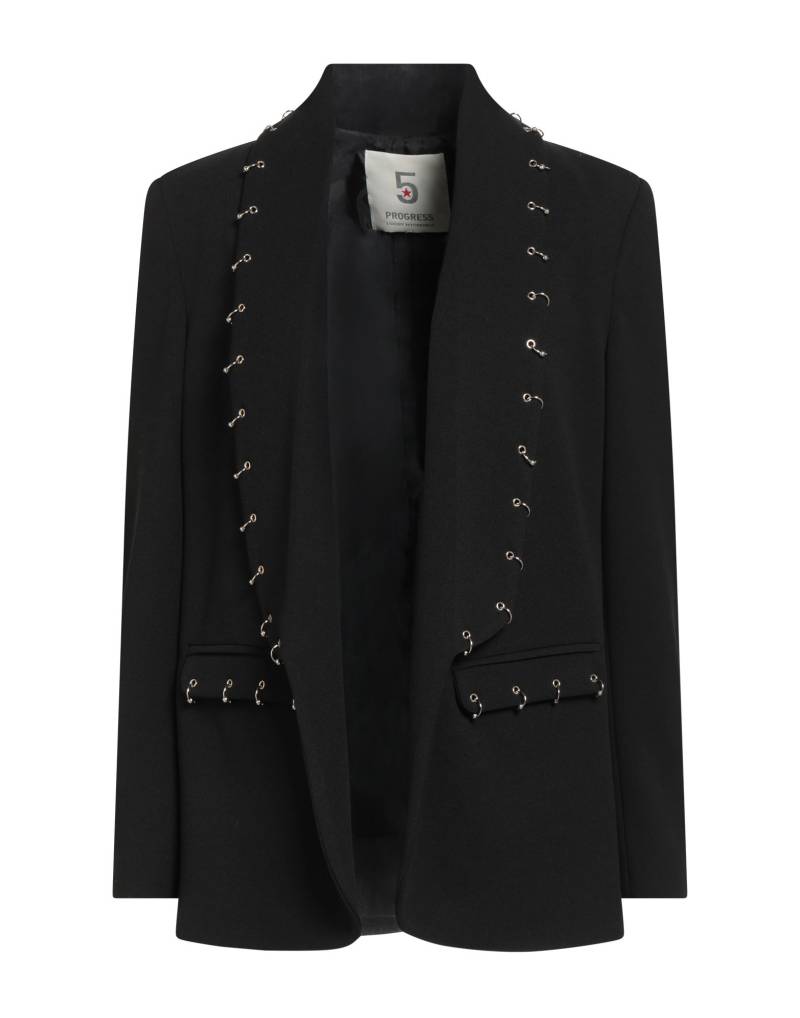 5 PROGRESS Blazer Damen Schwarz von 5 PROGRESS