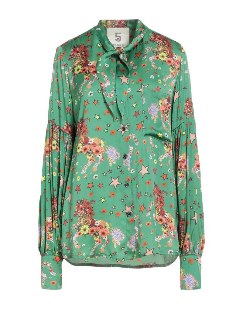 5 PROGRESS Hemd Damen Grün von 5 PROGRESS