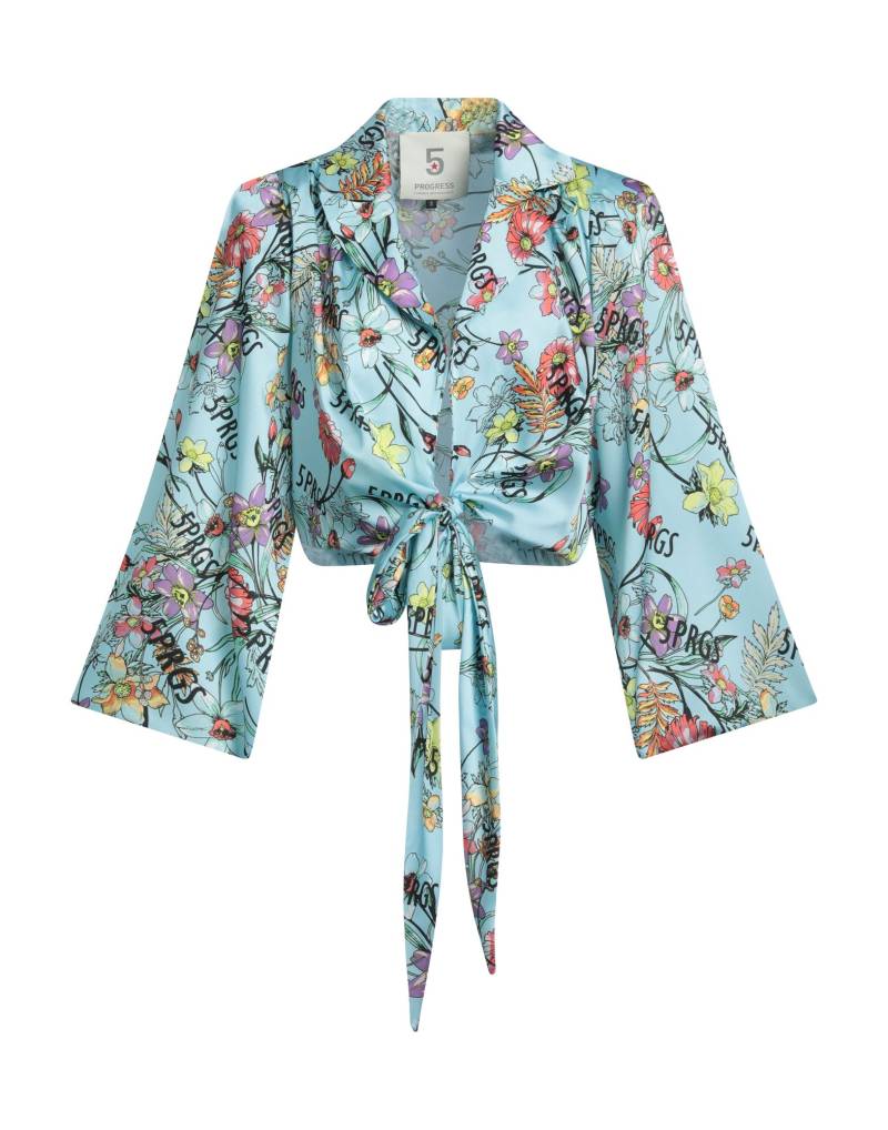 5 PROGRESS Hemd Damen Himmelblau von 5 PROGRESS