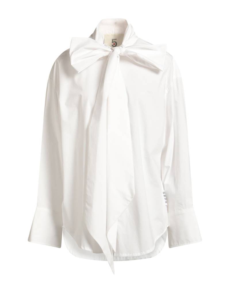 5 PROGRESS Hemd Damen Weiß von 5 PROGRESS