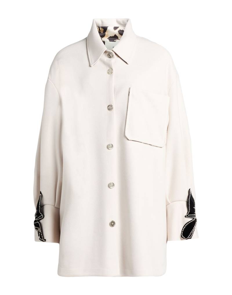 5 PROGRESS Mantel Damen Off white von 5 PROGRESS