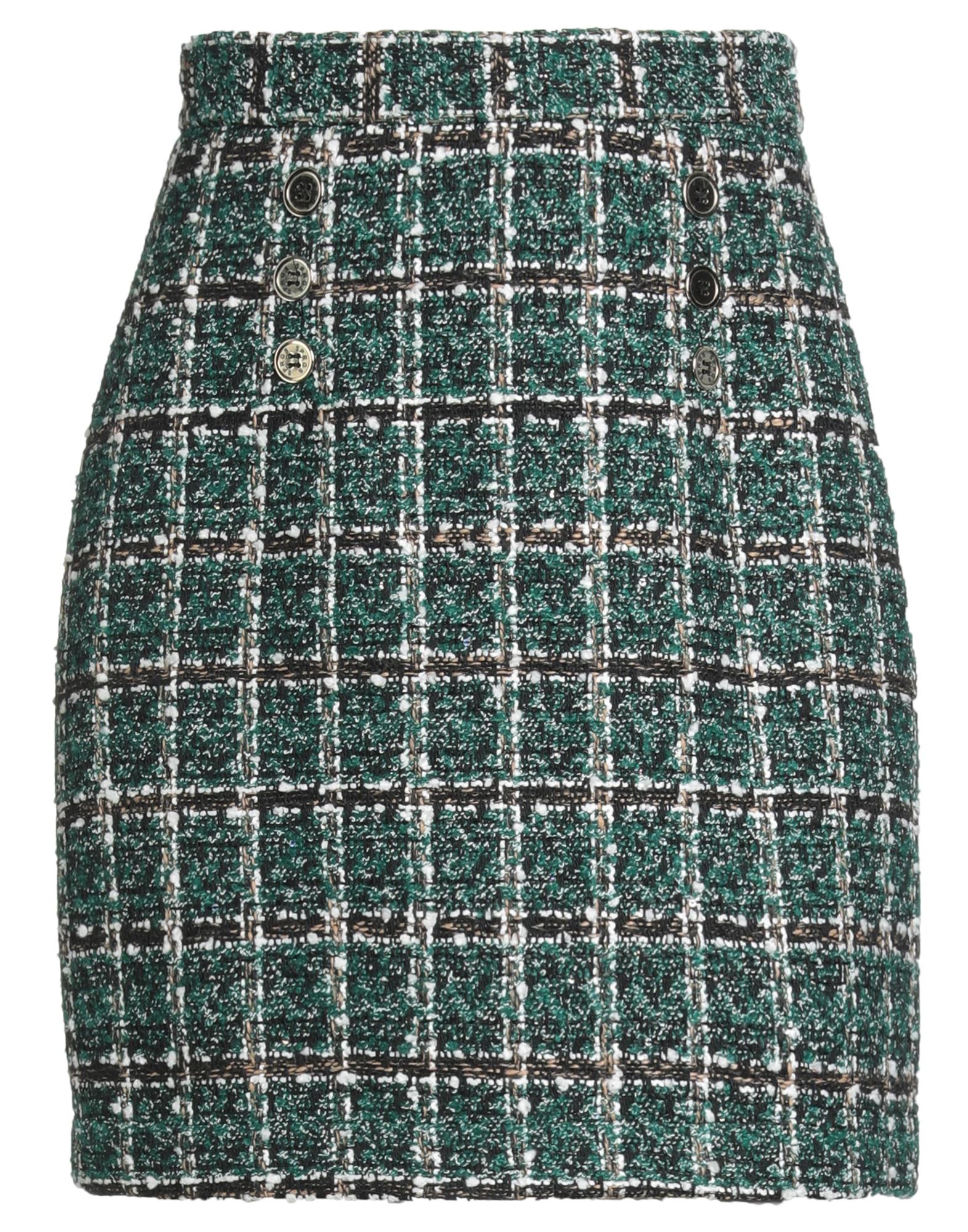 5 PROGRESS Minirock Damen Grün von 5 PROGRESS