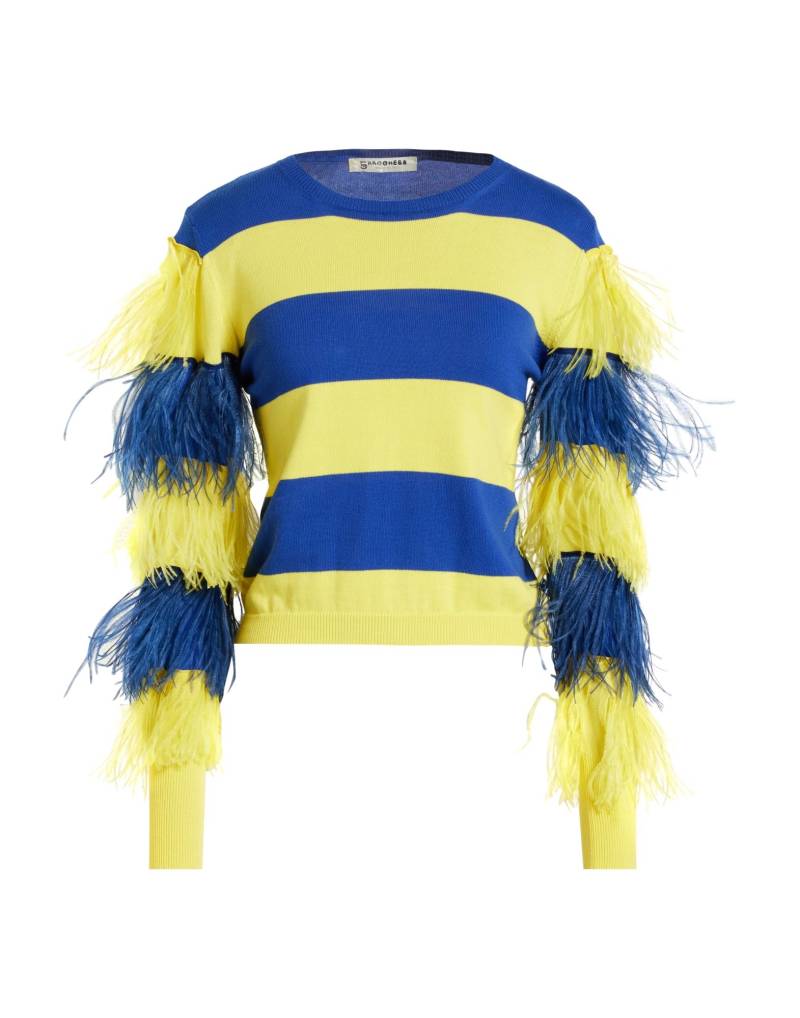 5 PROGRESS Pullover Damen Gelb von 5 PROGRESS