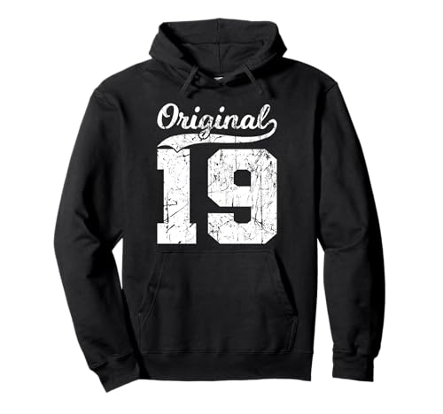 19 Original 5 Jahren Junge Mädchen Geburtstag Pullover Hoodie von 5. Geburtstag 19 Geburtstagsgeschenk Sprüche
