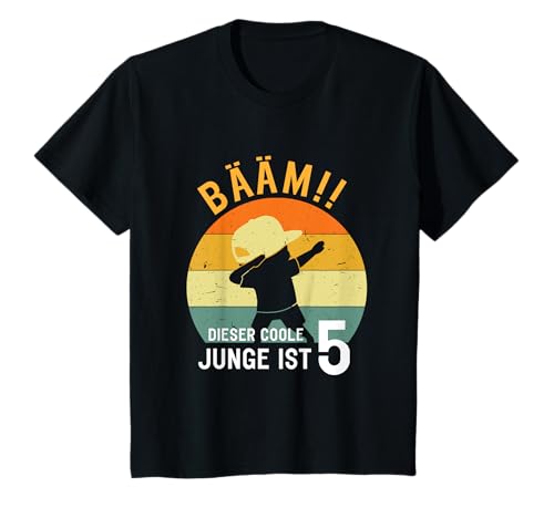 Dabbing Geburtstag Shirt 5 Jahre Jungen 5 Geburtstag T-Shirt von 5. Geburtstag Dabbing Jungs Geschenkidee
