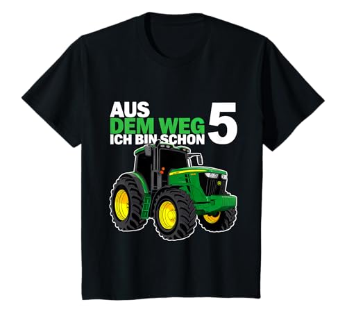 Kinder 5 . Geburtstag Traktor Trecker Fünfte Geburtstag 5 Jahre T-Shirt Kinder 5 . Geburtstag Traktor Trecker Fünfte Geburtstag 5 Jahre T-Shirt von 5. Geburtstag Geschenke Kinder
