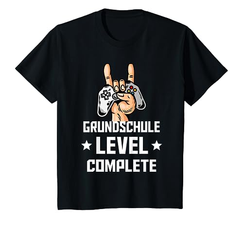 Kinder Grundschule Level Complete TShirt 5. Klasse Gymnasium T-Shirt von 5. Klasse Grundschulabschluss Geschenk