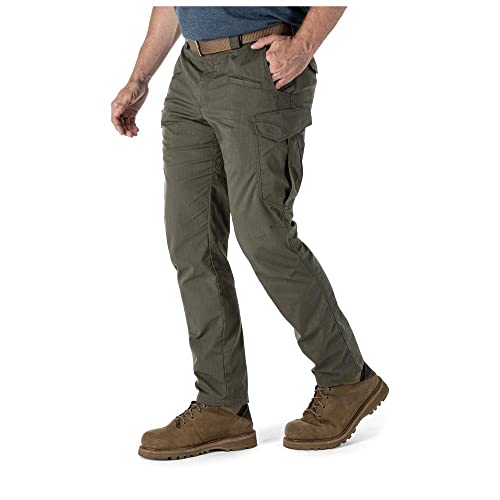 5.11 Tactical Herren Icon Cargo Hose, Flax-Tac Stretch, Guessted, Teflon-Finish, Style 74521 von 5.11