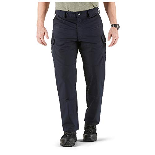 5.11 Tactical Herren-Stryke-Operator-Uniformhose mit mechanischem Flex-Tac-Stretch, Dunkles Marineblau, 32x36, Stil 74369 von 5.11