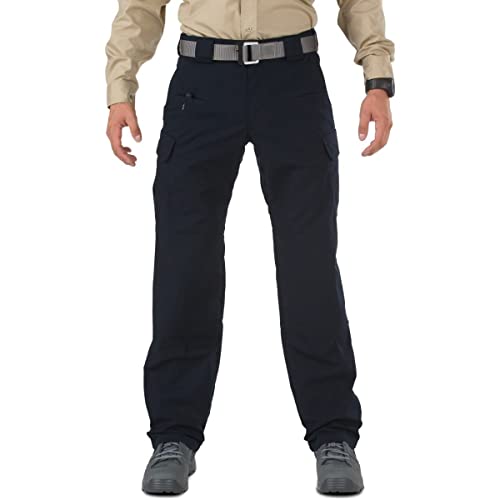 5.11 Tactical Herren-Stryke-Operator-Uniformhose mit mechanischem Flex-Tac-Stretch, Dunkles Marineblau, 34x30, Stil 74369 von 5.11