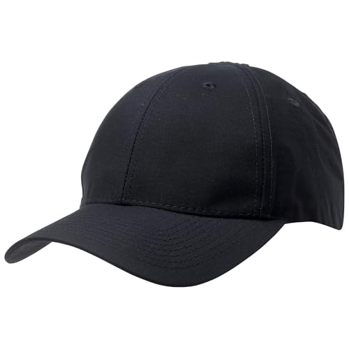 5.11 Taktische Herrenmütze Uniform Cap 6-Panel Taclite Ripstop Stoff Style 89381ABR, Dunkles Marineblau , Einheitsgröße von 5.11