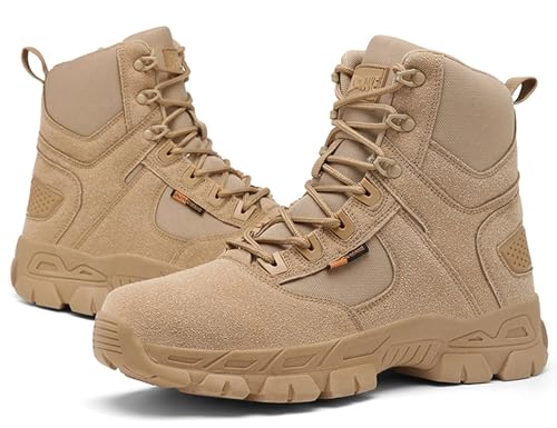 5.AA B869 Bergschuhe Bergstiefel Bundeswehr Wanderhalbschuhe Wüstengelb 43EU von 5.AA